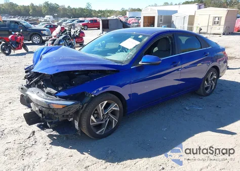 2024 Hyundai Elantra Sel from USA, damaged, VIN KMHLS4DG4RU832416